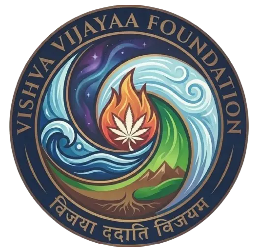 Vishva Vijayaa Foundation emblem